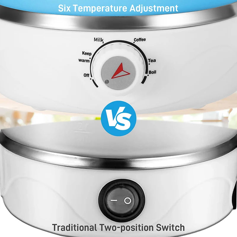 Fast Water Boiling 600 Ml Portable Kettle Travel Kettle Foods Boils Quickly Silicone Small Collapsible Foldable Electric Sports Bottle (Random Color)