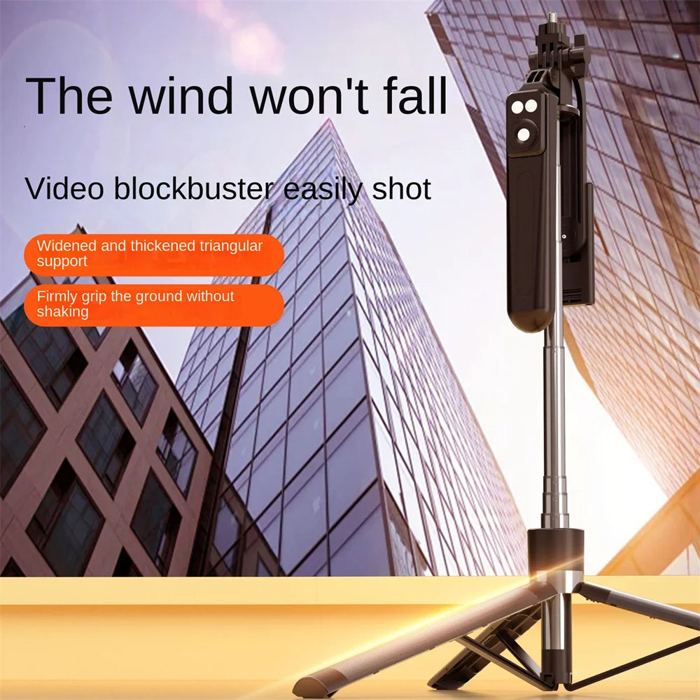 Roreta Portable Stabilizer camera tripod with wireless remote control and 360 ° rotation for video recording and live streaming